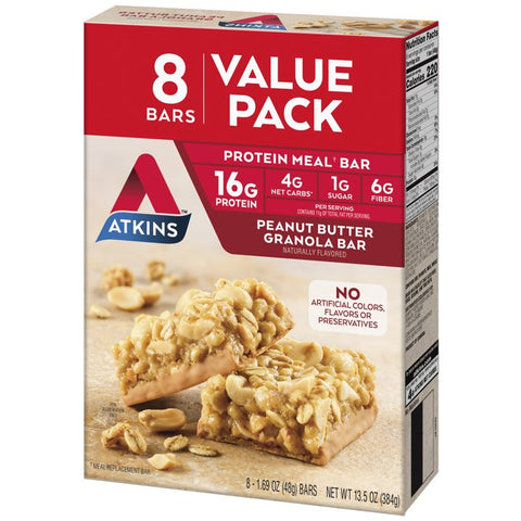 Atkins Peanut Butter Granola Meal Bars