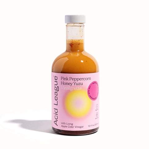 Acid League Vinaigrette, Pink Peppercorn Honey Yuzu