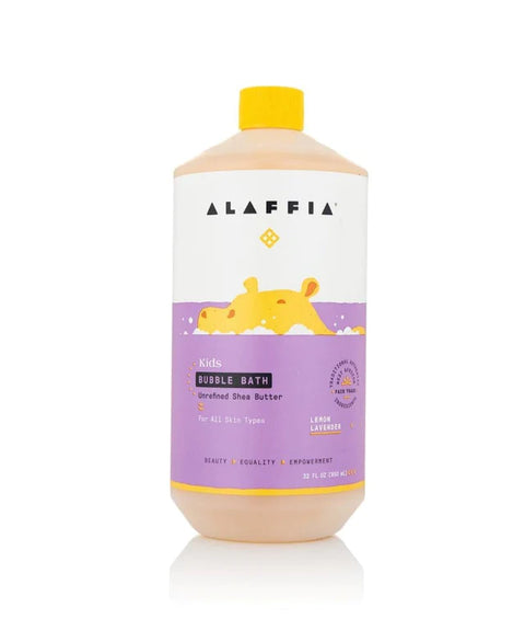 Alaffia Kids Bubble Bath, Lemon Lavender