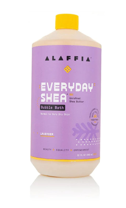 Alaffia EveryDay Shea Bubble Bath, Lavender