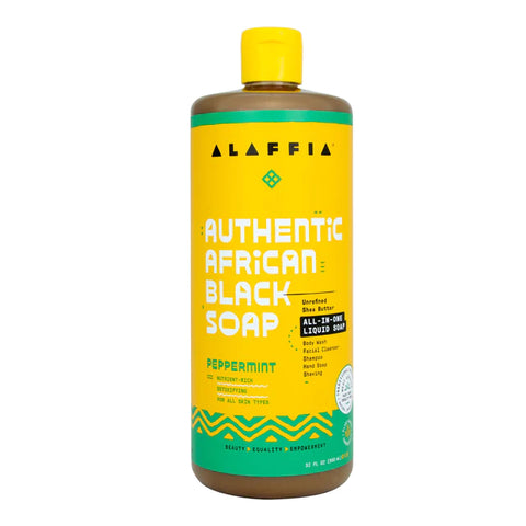 Alaffia African Black Soap, Peppermint