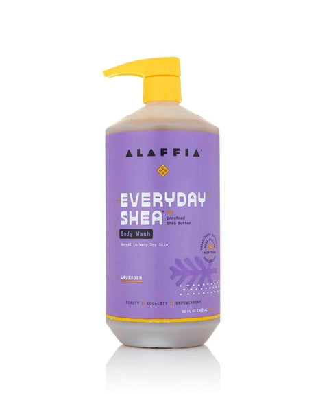 Alaffia EveryDay Shea Body Wash, Lavender