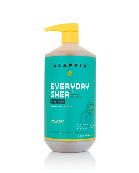 Alaffia EveryDay Shea Body Wash, Vanilla Mint