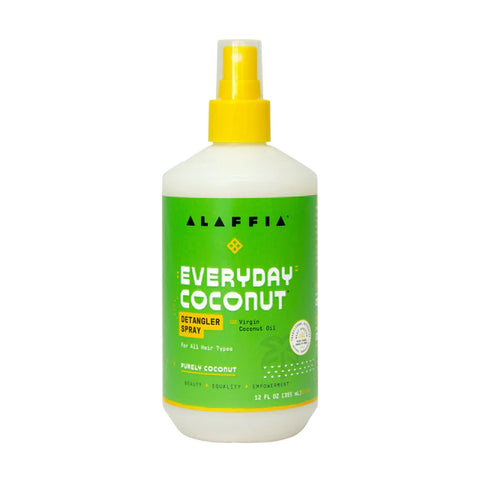 Alaffia EveryDay Coconut Detangler Spray, Purely Coconut