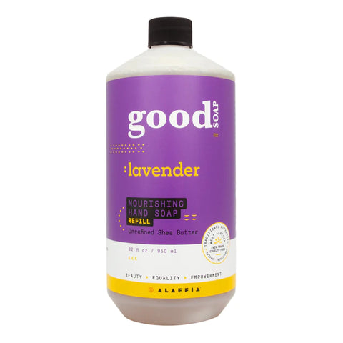 Alaffia Hand Soap Refill, Lavender