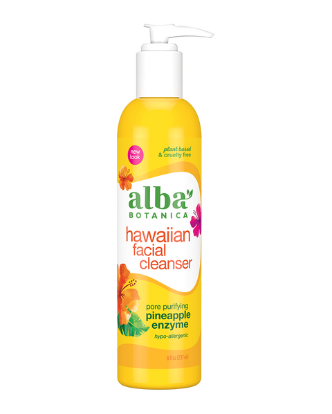 Alba Botanica Hawaiian Pineapple Enzyme, Facial Cleanser