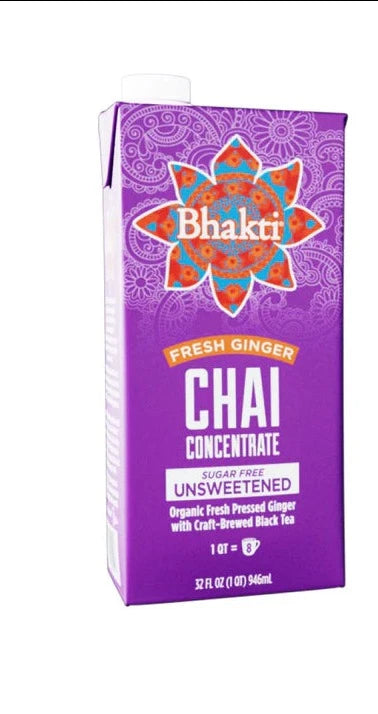 Bhakti Organic Chai Tea Concentrate, Unsweetened Original