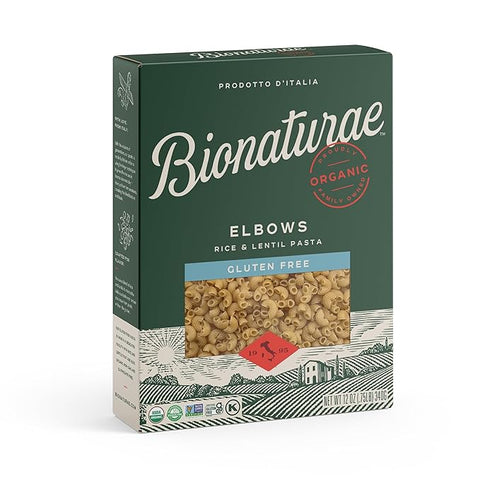 Bionaturae Organic Gluten Free Pasta, Elbow