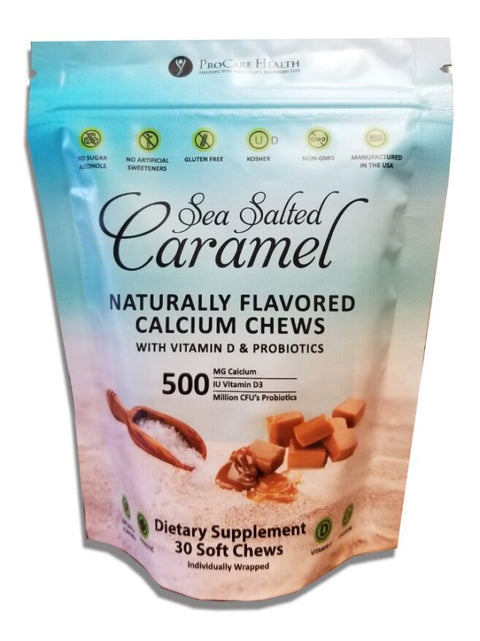 ProCare Health Calcium Soft Chew, Sea Salted Caramel