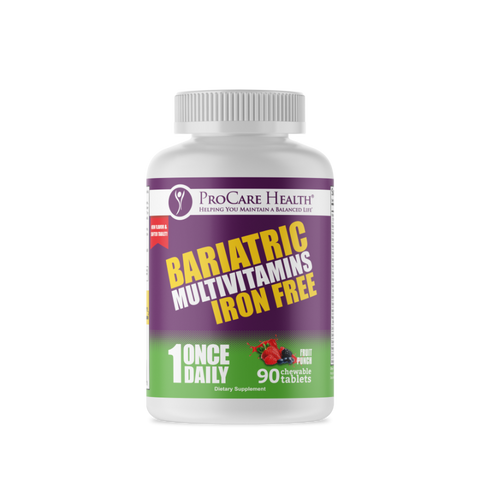 ProCare Health Chewable Multivitamin Iron Free, Fruit Punch