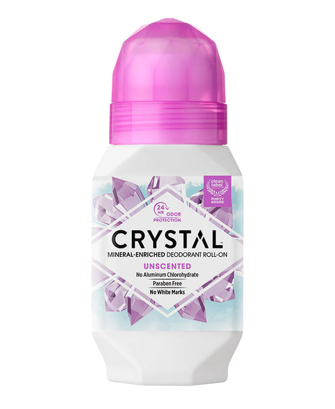 Crystal Deodorant Roll-On, Unscented