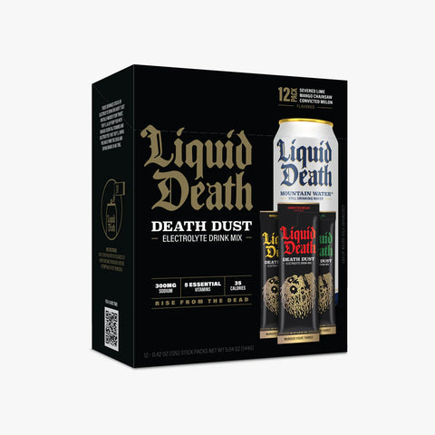 Liquid Death, Death Dust Electrolyte Drink Mix, Variety Pack