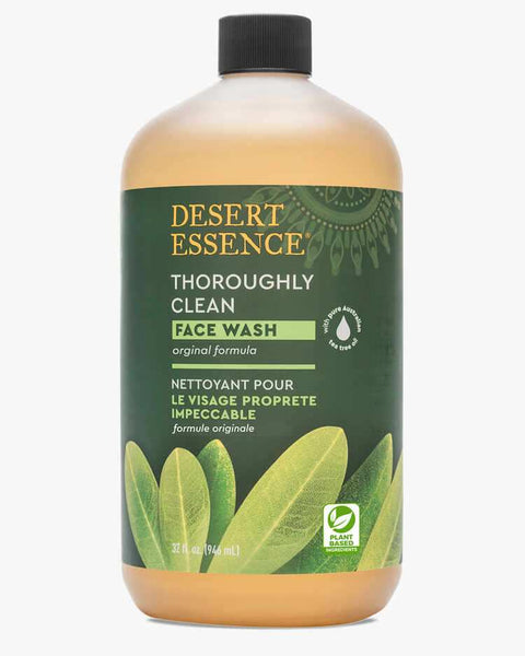 Desert Essence Tea Tree Thoroughly Clean Face Wash Refill