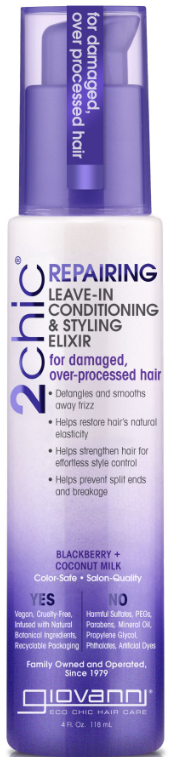 Giovanni 2Chic Repairing, Leave-In Conditioning & Styling Elixir