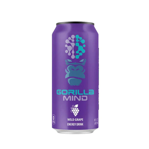 Gorilla Mind Energy Drink, Wild Grape