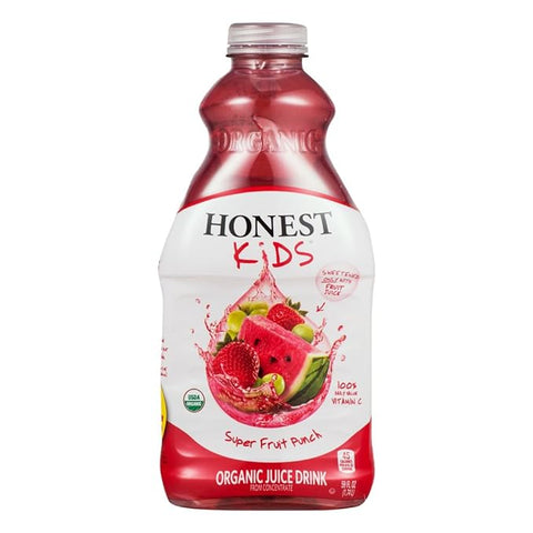 Honest Kids Organic Juice Drink, Super Fruit Punch
