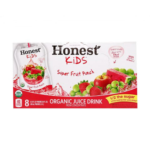 Honest Kids Organic Juice Drink, Super Fruit Punch