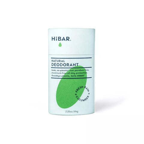 HiBAR Deodorant, Fresh Rain & Cucumber