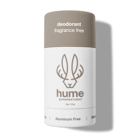 Hume Supernatural Deodorant, Fragrance Free