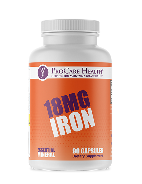 ProCare Health Iron Chelate, 18mg Capsule