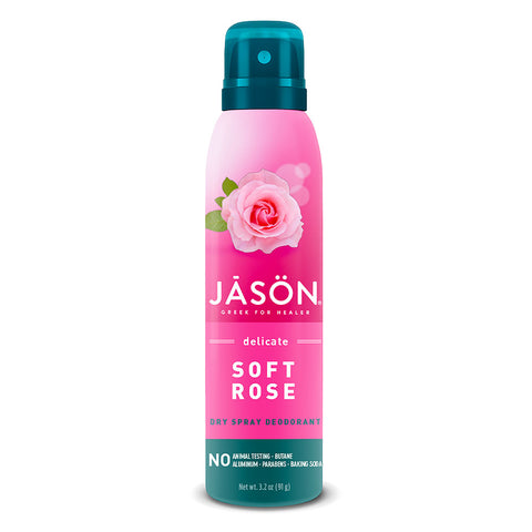 Jason Deodorant Spray, Soft Rose