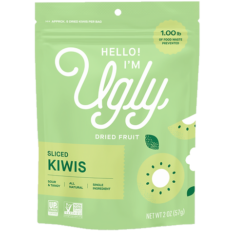 Hello I'm Ugly Upcycled Dried Kiwi