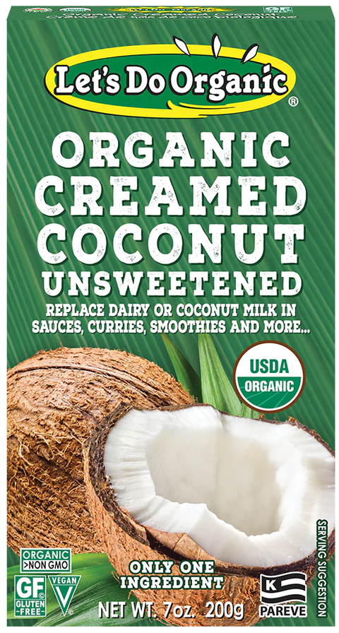 Let's Do Organic Creamed Coconut, Unsweetened
