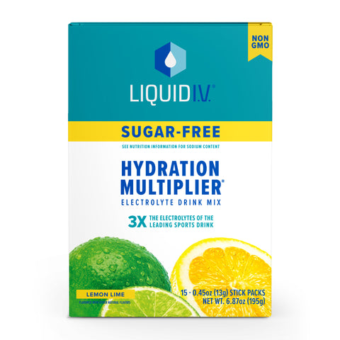 Liquid I.V. Sugar Free, Lemon Lime