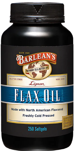 Barlean's Lingan Flax Oil, Softgels