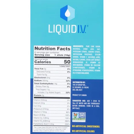 Liquid I.V. Hydration Drink Mix, Firecracker