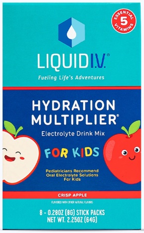 Liquid I.V. Hydration Drink Mix for Kids, Apple