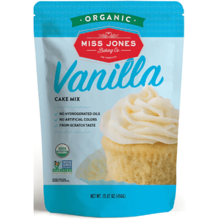 Miss Jones Organic Vanilla Cake Mix - 15.87 Ounce