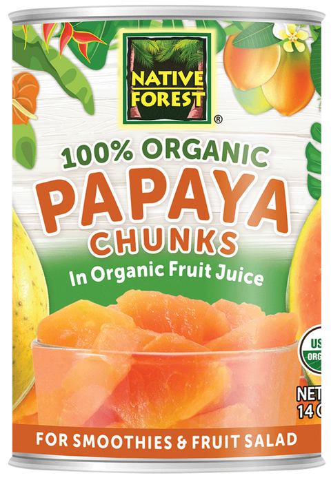 Native Forest Organic Papaya Chunks