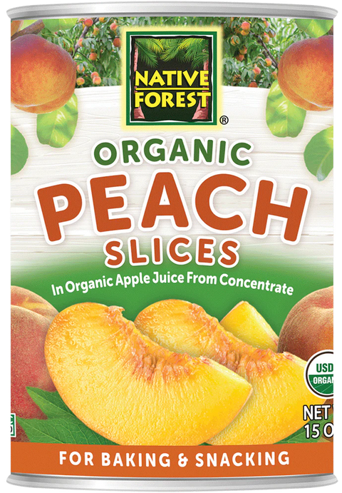 Native Forest Organic Sliced Peaches
