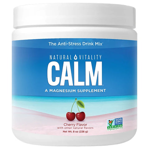 Natural Vitality CALM Magnesium Powder, Cherry
