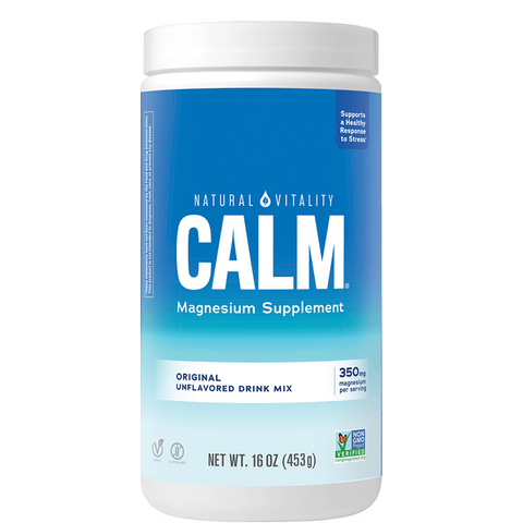 Natural Vitality CALM Magnesium Powder, Unflavored