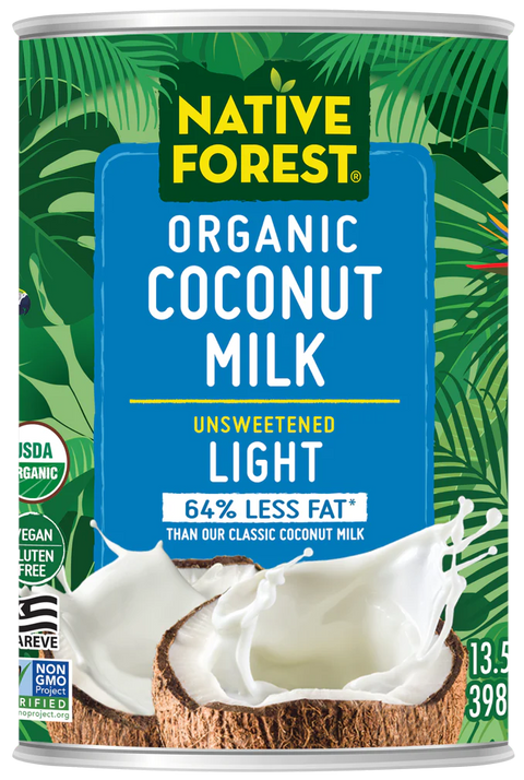 Native Forest Coconut Milk, Light Unsweetened