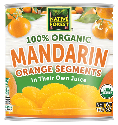 Native Forest Organic Mandarin Orange Segments