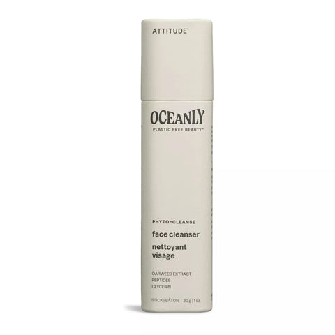 ATTITUDE Oceanly Phyto-Cleanse, Face Cleanser w/Peptides