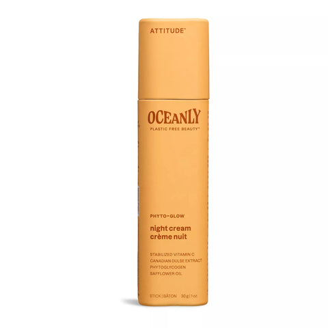 ATTITUDE Oceanly Phyto-Glow, Radiance Solid Night Cream