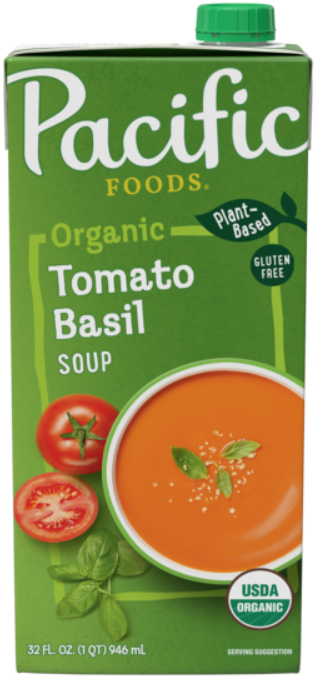 Pacific Organic Soup, Tomato Basil