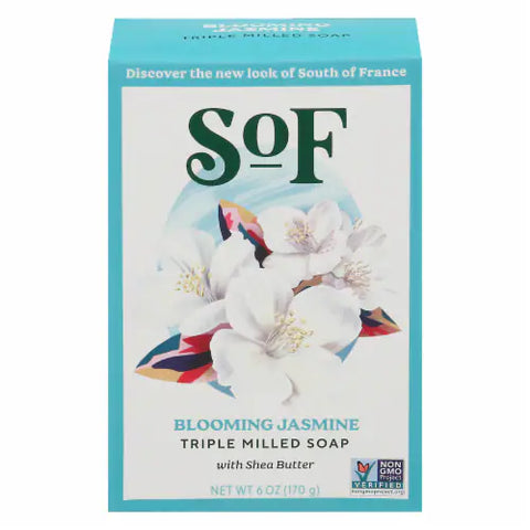 South of France Bar Soap, Blooming Jasmine