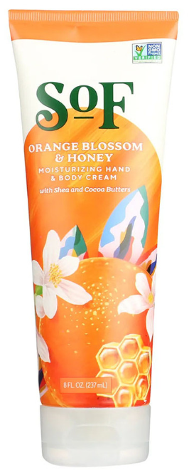 South of France Hand & Body Cream, Orange Blossom & Honey