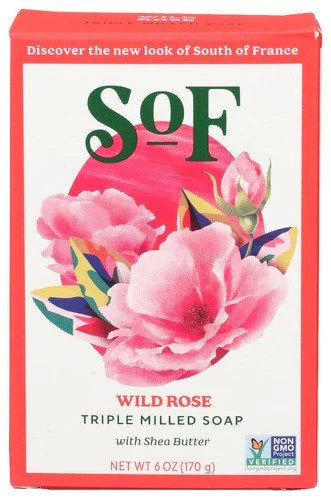 South of France Bar Soap, Wild Rose