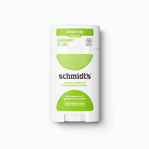 Schmidt's Natural Deodorant, 24-Hour Bergamot & Lime