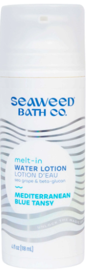The Seaweed Bath Co Melt-In Water Lotion, Mediterranean Blue Tansy