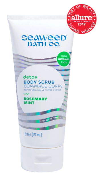 The Seaweed Bath Co Body Scrub, Detox, Rosemary Mint