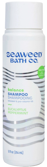 The Seaweed Bath Co Shampoo, Balance, Eucalyptus Peppermint
