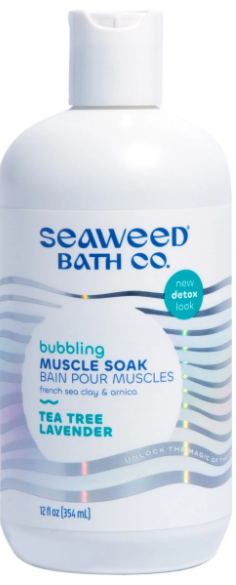 The Seaweed Bath Co Bubbling Muscle Soak, Tea Tree Lavender