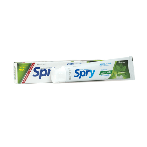 Spry Toothpaste w/Fluoride, Natural Spearmint